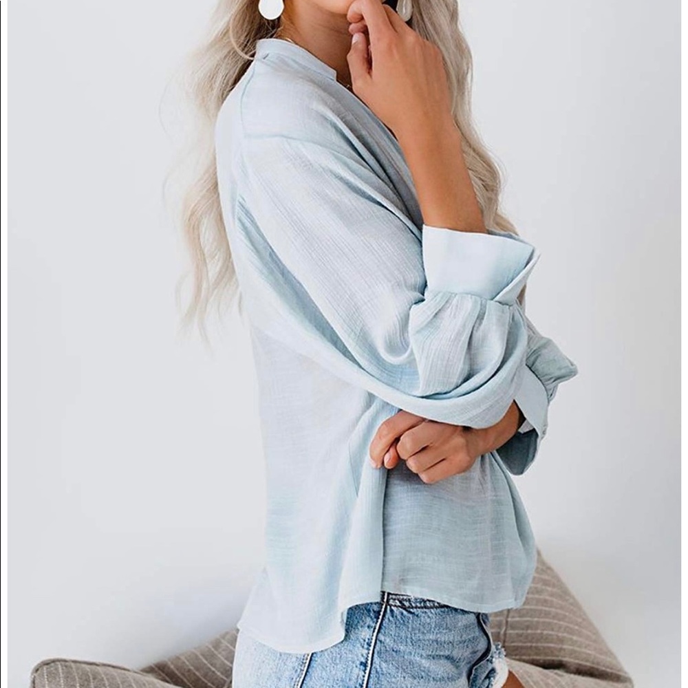 πΈ Rayon Blouse - Picture 3 of 4